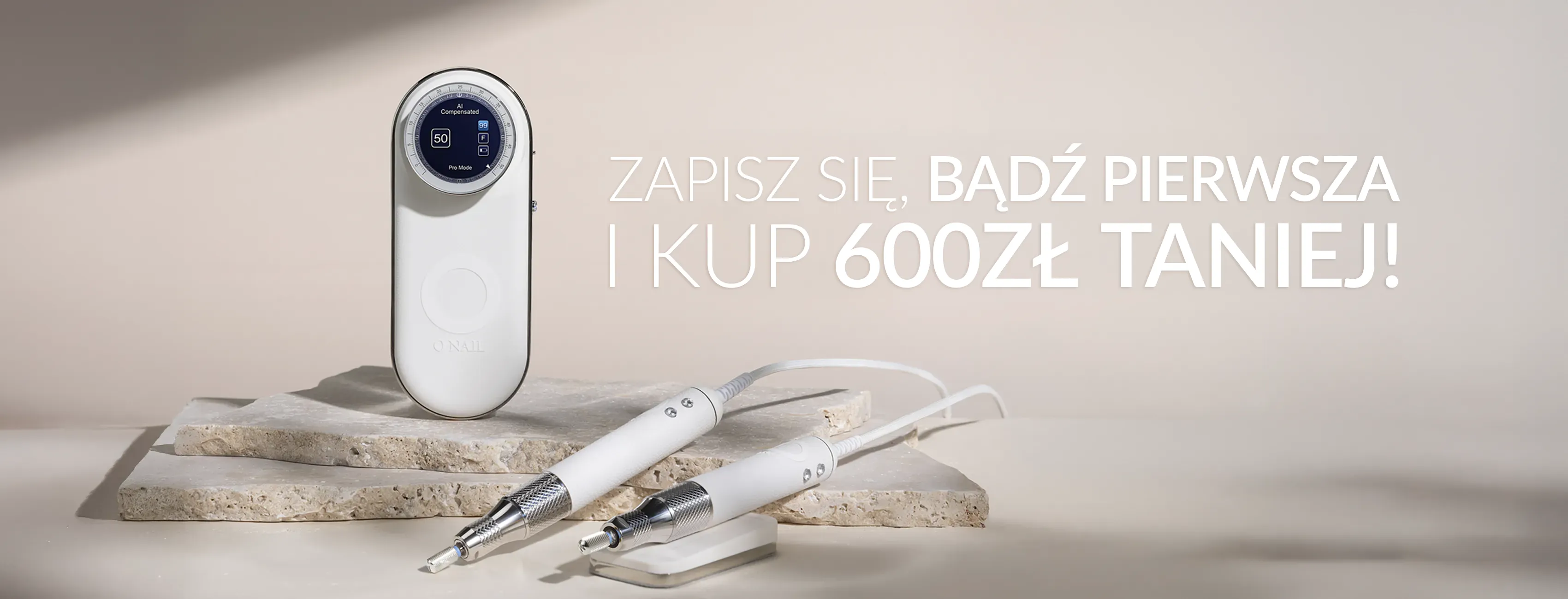 Frezarka AI 2026 — PB Nails x O NAIL